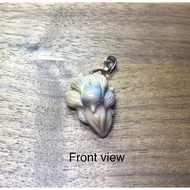 Alashan Agate Pendant  (彩色阿拉善九尾狐吊坠)