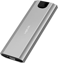 LogiLink UA0439 - Hard Drive Enclosure for M.2 NVMe (PCIe) SSDs, USB 3.2 Gen 2, up to 10 Gbps, USB-A