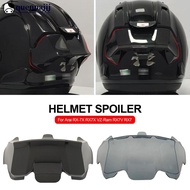 QUENNA Motorcycle Helmet Spoiler Rear Trim Helmet Spoiler Accessories For Arai RX-7X RX7X VZ-Ram RX7