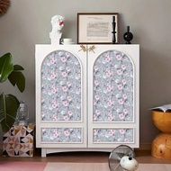 1 Roll Of Flower Style Self-Adhesive Wallpaper That Can Be Peeled Pasted Waterproof Detachable Thick