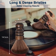 Vinyl Record Cleaner Anti-Static Dust Cleaning Record Brush for Vinyl Albums LP CD Cartridge/Keyboard/Camera Lens