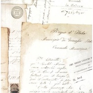 西式包裝紙-古典郵票 | 歐洲 歐式 鄉村 禮物 懷舊 英文 包裝