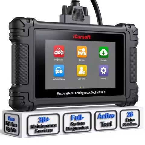 iCarsoft MB V4.0 Bidirectional Diagnostic Tool for Mercedes-Benz/Sprinter/Smart and 2 Extra Brands 3