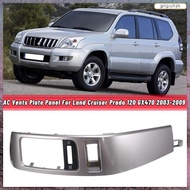 [L E U R] 2Pcs Car Air Conditioner Outlet Frame A/C Vents Plate Panel for  Land Cruiser Prado 120  G