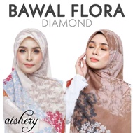 Tudung Bawal Flora Diamond (Borong)