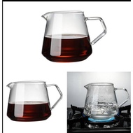 Coffee Server v60 600ml cofee maker Teapot Glass Cup Heat Resistant Cold drip pot