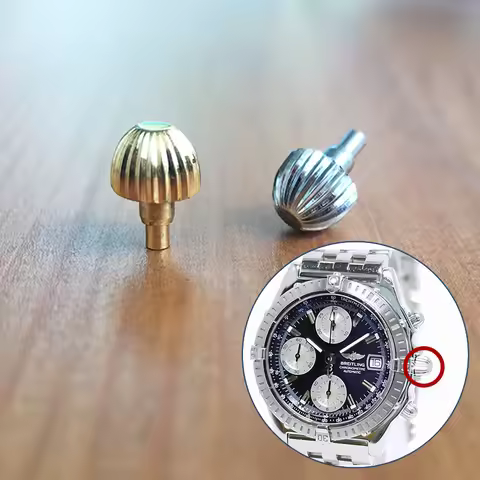 steel waterproof pumpkin crown for Breitling Chronomat A13352/A147B45PA 38mm automatic blackbird wat