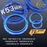 K53 DAMPER New Metric Seal PU 12X18X4.1/5/ 12X20X6.2/8/14X22X6.2/8/16X22X4.5/5.5/ 16X24X6.2/8/20X28X