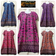 P1 (Size XL) (Teen Daughter Y.T.C) Batik Nightgown/Batik Night Dress - Cotton (Hand Made/Handmade)