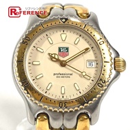 TAG HEUER專業石英日期雙色腕錶