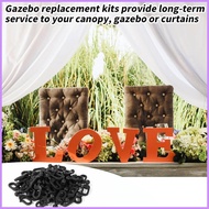 Gazebo Drape Hooks 50 Pieces Heavy Duty Drapery Hooks Outdoor Gazebo Accessories Weather-Resistant N