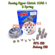 Benelli RFS 150i/RFS 150/Suzuki Belang 150 (Original CMS) 6 Spring Racing Hyper Clutch Housing Klac Mangkuk(1 Set)RFS150