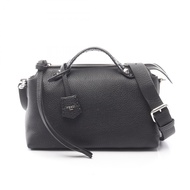 【二手】 FENDI BY THE WAY Selleria 中型手提包，8BL155ASU2F0GXN，黑色皮革，兩用肩背包，女士，全新