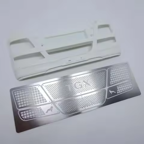 For 1/14 Tamiya RC Truck For MAN TGX Metal decorative protective net