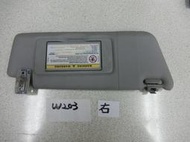 【煌達汽車】BENZ 賓士 W203  遮陽板 (右) 原廠部品   C180 C200 C230 C320 C240