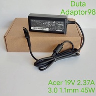 Adaptor Charger laptop Acer Aspire 5 A514-52 A514-52K A514-52G 19V
2.37A
45W 3.0 x 1.1mm