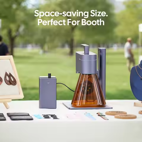 LaserPecker 4 Diy Laser Engraving Machine Micro Laser 10w Diode& 2w Fiber Logo Painted Dog Tag Mark 