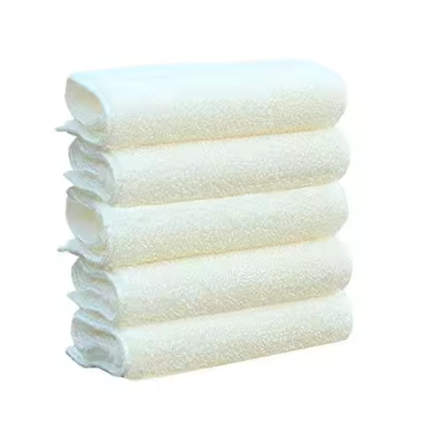 Double-Layer Bamboo Fiber Rag Non-Stick Oil Dishwashing Cloth Kitchen Wipe Table Water Absorbent Eas