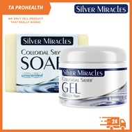 Silver Miracles Colloidal Silver Gel 118ml / Colloidal Silver Soap 127.6g