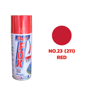 สีสเปรย์ Red FOX BOSNY พ่นรองพื้น กันสนิม มีส่วนผสมของสารอะคริลิค แท้ 100% ขนาด 400 cc
