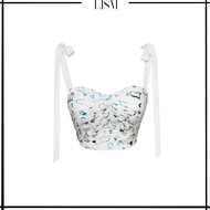 Lism S-035 เสื้อสายเดี่ยวผูกไหล่น่ารักๆ