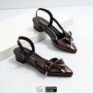 SH SHOP - Women's Mules Heels 3cm Heels with 3 Cm Heels, Elegant, Cool Design, Size 37-40 3cm Heels 