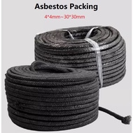 Oil Immersed Asbestos Packing High-temperature resistantH rope pad, water pump packing, sealing ring