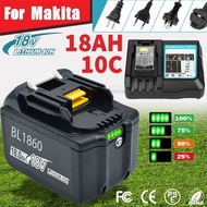 18V 10C for Makita BL1860 BL1850B BL1850 BL1840 BL1830 Screwdriver/Charger 18v Replacement Power Too