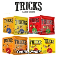 Tricks Baked Potato Crisps 4 x 15gr - keripik kentang Original Kimchi/ Ramyeon Cheese/