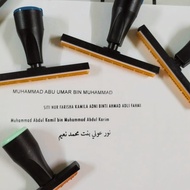 Cop Nama Rumi Jawi / Rubber stamp / Cop company / Cop alamat / Cop getah