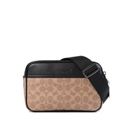 Coach Mens Graham Crossbody Bag - Tan Brown