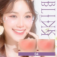 OUKEYA BLINK BLINK BLUSH โอกิยะ บลิงค์ บลิงค์ บลัช บลัชออน 2 ช่อง พร้อมชิมเมอร์เพิ่มความเป็นประกายให