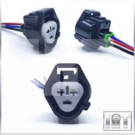 3 Pin Crank Sensor Foglamp Holder Headlamp Bulb Socket Toyota Daihatsu L7 Innova Prado Hiace Hilux S