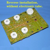 6N1 SRPP + 6P14 vacuum tube single-ended Class A power amplifier board,  Two-channel design,power: 3