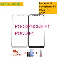 Original For Poco F1 Xiaomi Pocophone F1 Touch Screen Front Outer Glass Replacement Part