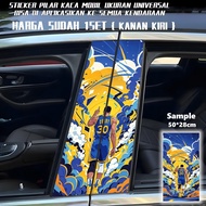 New 2025 Sticker Pillar Kereta / Car Pillar Sticker / Sticker Pintu Kereta / Sticker Car Door Sticke