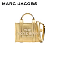 MARC JACOBS THE METALLIC LEATHER SMALL TOTE BAG SP24 2F3HTT004H01 กระเป๋าโท้ท
