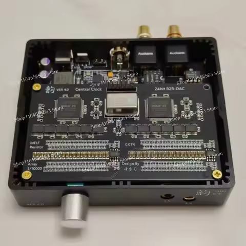 ​​R2R Ladder DAC Decoder Version 4 - Coaxial/USB Type-C/AES Input & RCA/3.5mm/4.4mm Balanced Output​
