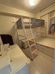 高架床床架ikea，只用了幾個月