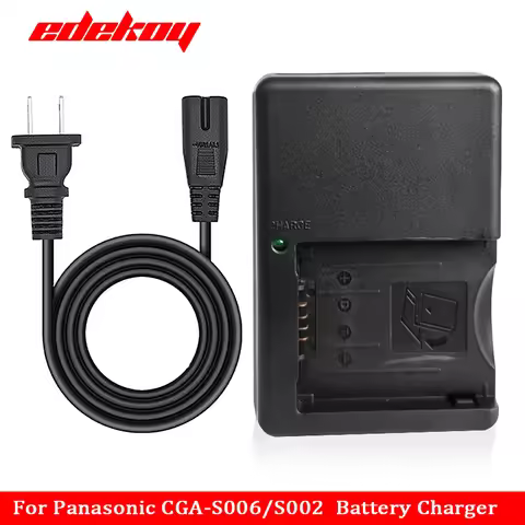 DE-994 DE994B Charger for Camera Panasonic CGA-S006E,CGA-S006,CGA-S002 battery DMC-FZ8,FZ7,FZ30,FZ38
