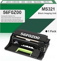56F0Z00 Imaging Unit Replacement for 56F0Z00 Drum Unit Compatible for MS321 MS421 MS521 MS621 MS622 