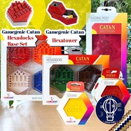 Gamegenic Catan Hexadocks Set (For 4 / 5-6 Player) / Hexatower / Trading Post Convertible [อุปกรณ์สำหรับบอร์ดเกม Accessories for Boardgame]