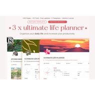 Notion Life Planner Template Bundle