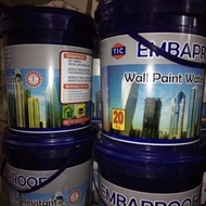 Water Paint Resistant embaproof 20 kg Cat Tembok anti air -Hijau Toska