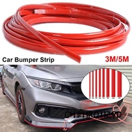 CHIHIRO11Z9D 1Roll Red Decorative Strip, /5M Thickened Car Bumper Sticker,  6/8/10/12/15/20/22mm DIY