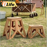 Dlife Foldable Step Stool Tall Holds Up to 100kg Plastic Foldable Step Stool for Bathroom, Garden, o