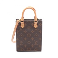 路易威登 Petit Sac Plat Sholder 手提包 M69442 Monogram 帆布 二手 LV