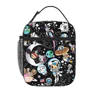 Tokidoki Insulated Lunch Bag Portable Lunch Handbag Student Lunch Bag Women Men Lunch Box Work Picnic Lunch Bag