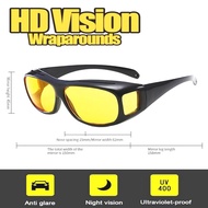 Kacamata HD Vision Polarized Anti Silau UV Google Sepeda Motor Mobil