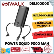 IWALK PowerSquid Built In Cable Portable Charger / Power Bank (9000mAh) DBL10000S Power Squid Powerb